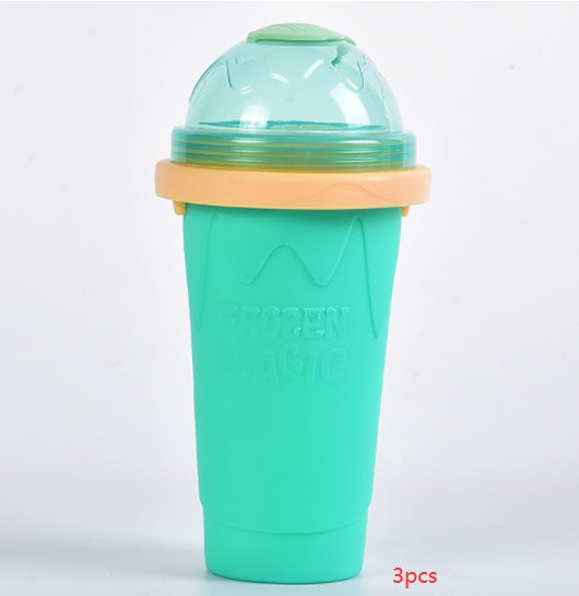 3Pcs Mint Green Smoothie Cup