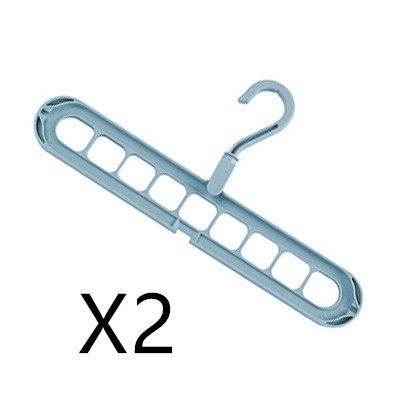 Blue Clothes Hanger - 2pcs