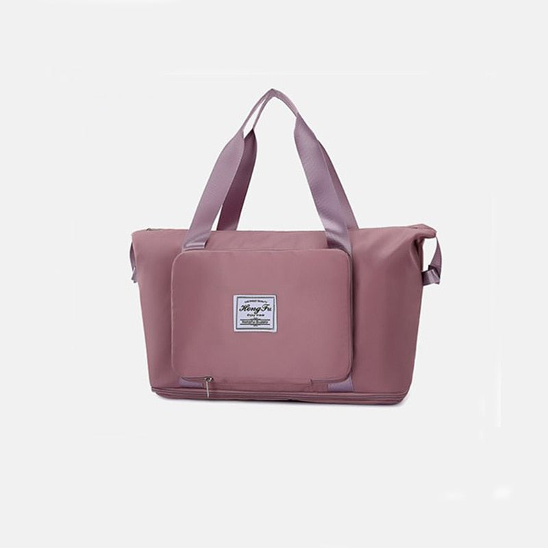 Cherry Pink Foldable Travel Bag