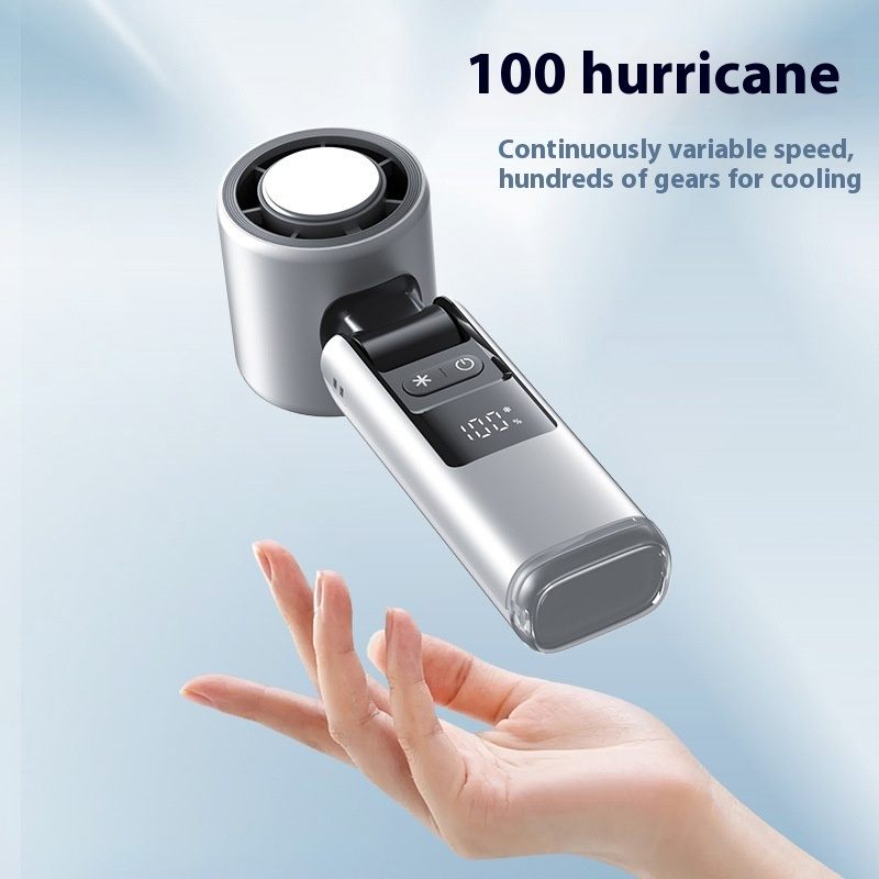 Chilled Ice Sensation Cold Handheld Fan