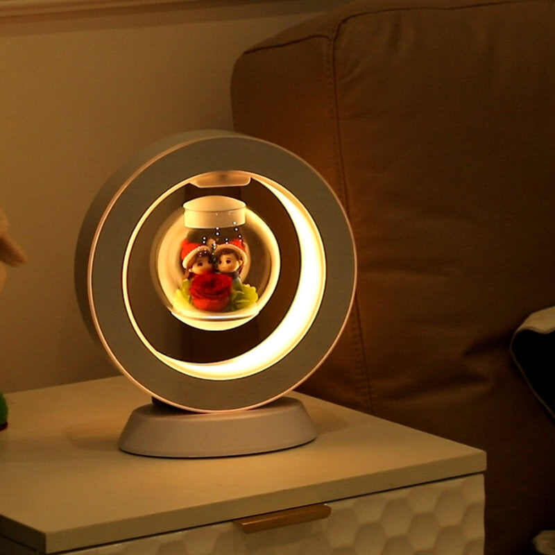 Christmas Lovers Romantic Lamp Gift - With Bluetooth Audio