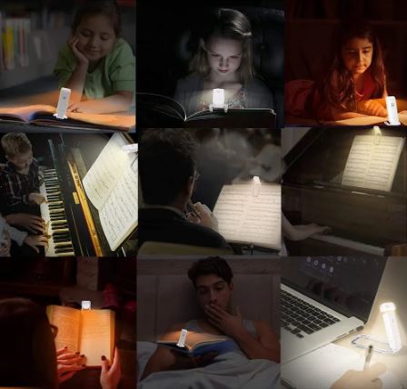 Comfortable Reading using our LED Book Light