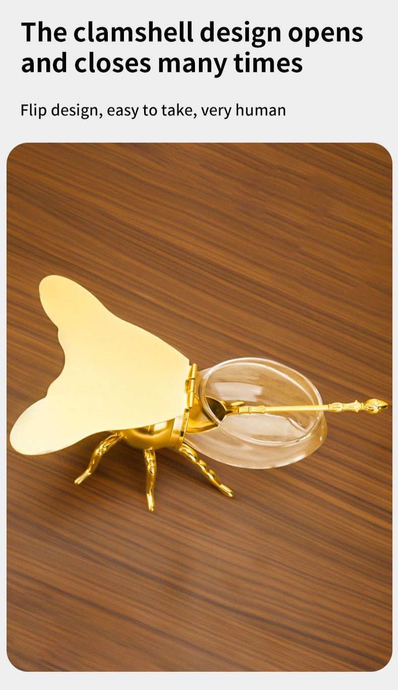 Creative and practical design for your honey jar