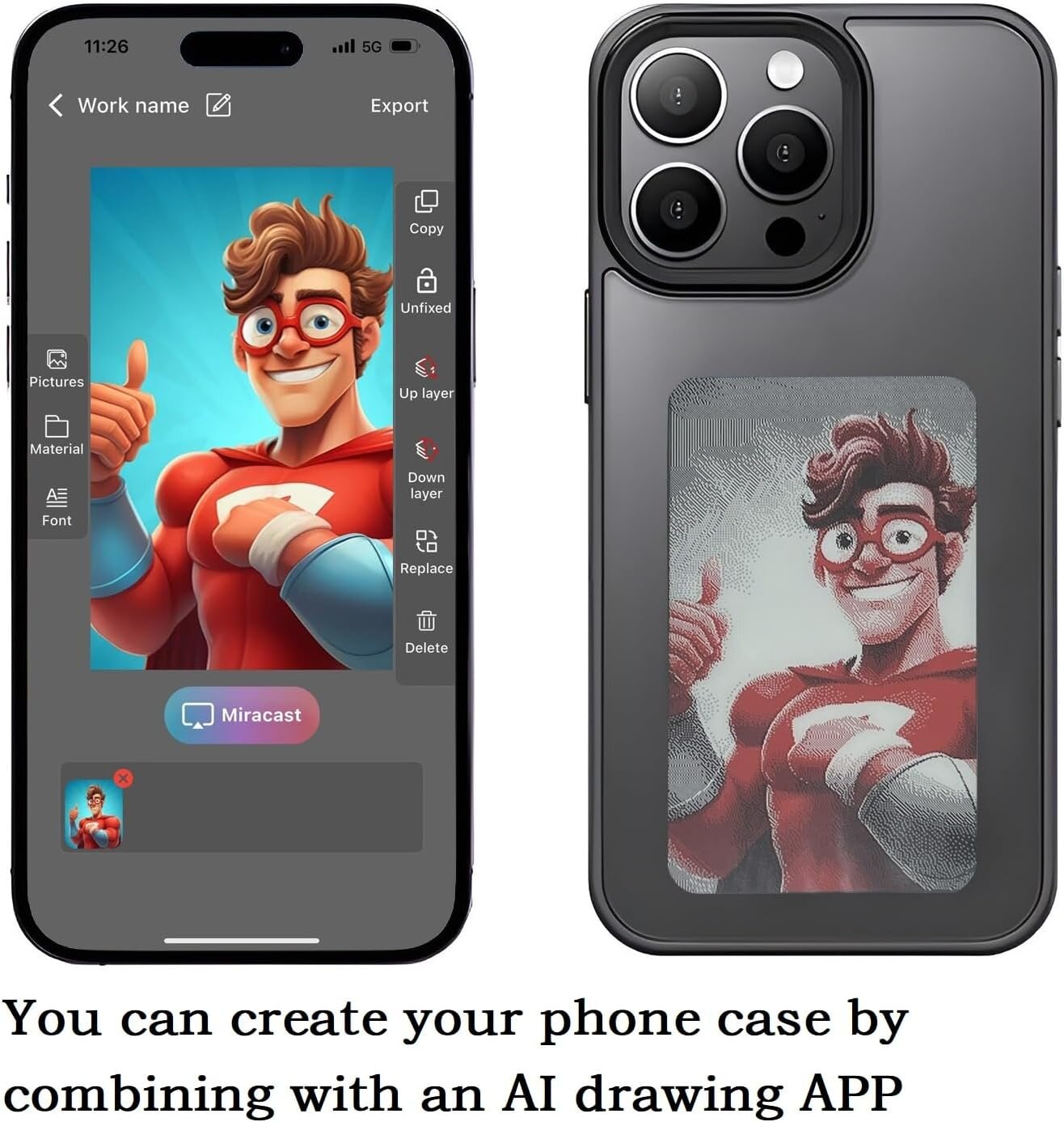 EASY TO USE: The app is easy to use, yet powerful enough to allow you to perform magic on the go. It's like constantly changing to a new phone case
