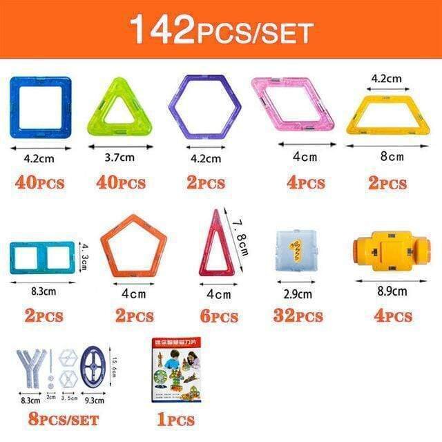 Educational Toy - 142pcs Set