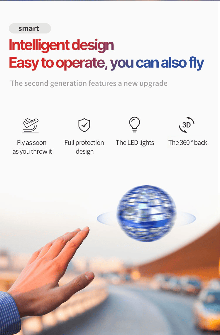 Flynova Pro designed with Smart technology to bring fun for you