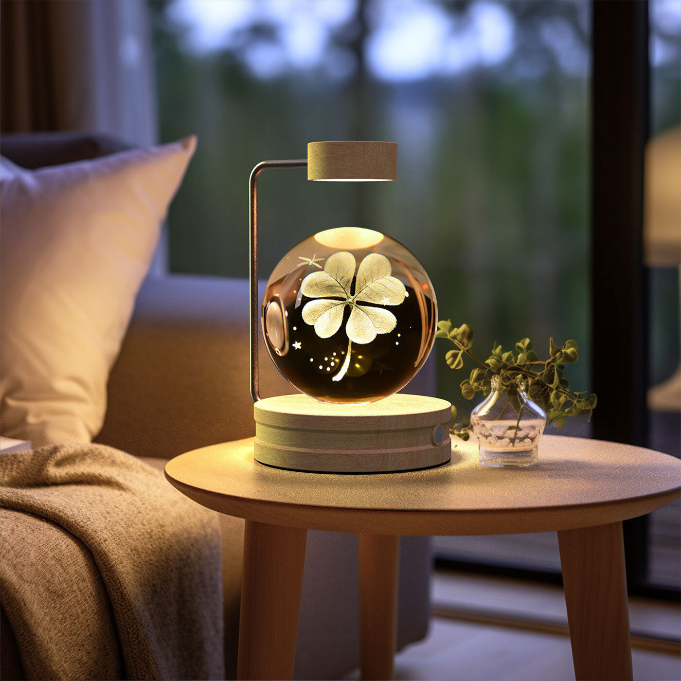 Fourleaf Grass Light Wood
