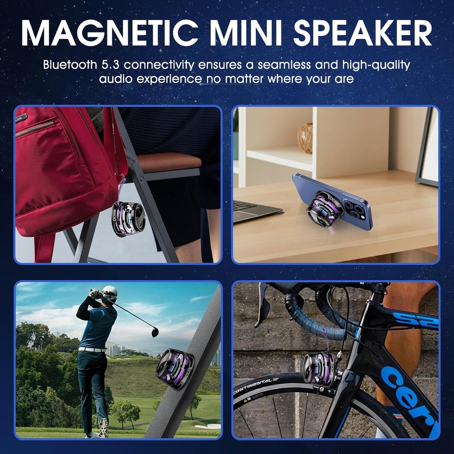 G200 Magnetic Bluetooth Speaker