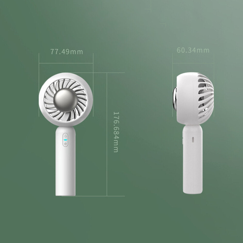 Handheld fan dimensions