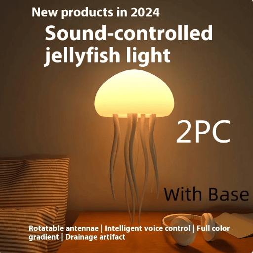 Jellyfish light with base - 2 PCS