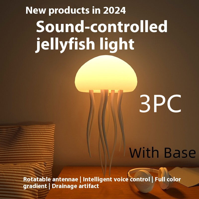 Jellyfish light with base - 3 PCS
