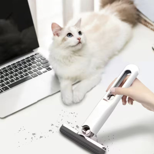 Mini Mops House Cleaning with Super Absorbent Sponge | One-Press Wring | Hands-Free Cleaning | Bathroom, Kitchen, Car & Floor
