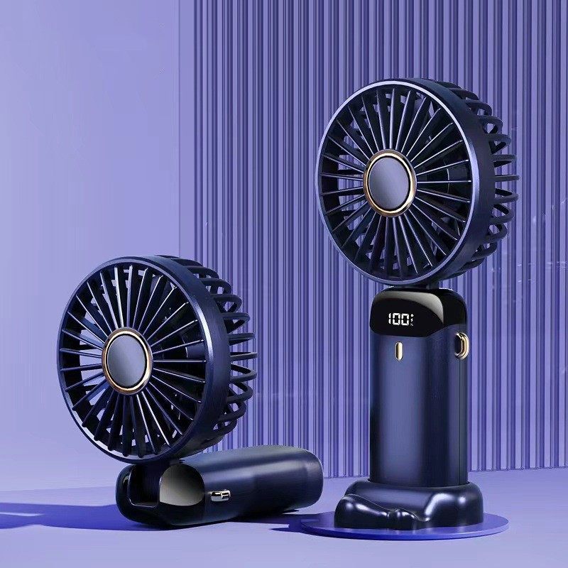 Navy Blue Portable Fan