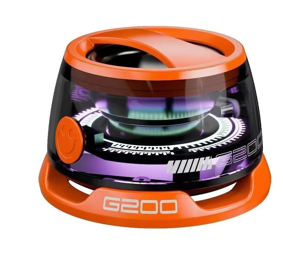 Orange Magnetic Bluetooth Speaker