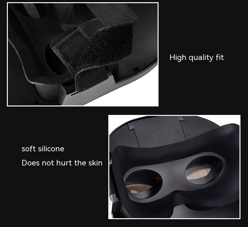 Our LED mask is made of quality materials that are odorless and non-toxic. It won't cause eye fatigue, nor will it have any effects on the human body.