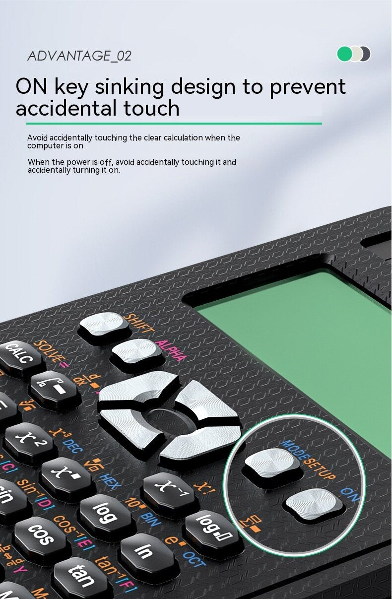 Portable Writing Pad Calculator: All-in-One Math and Note Tool!