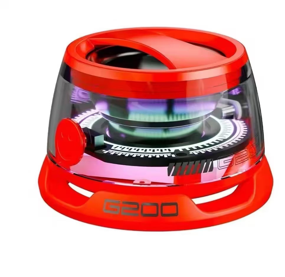 Red navigation light with 'G200' branding on a white background