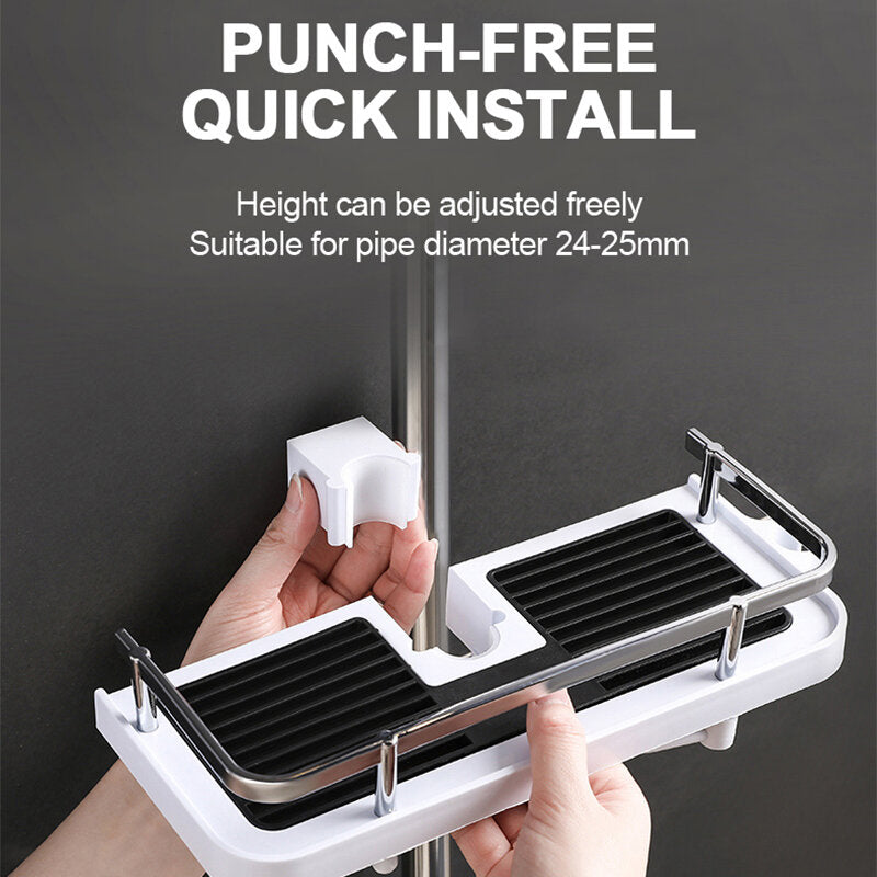 Shower Rod Rack - Easy To Install