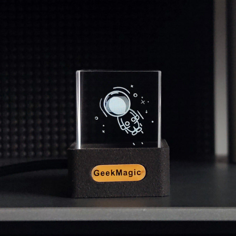 Smart Crystal Wi-fi Weather Station Display