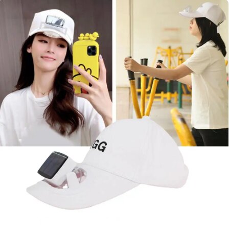 Solar Fan Hat