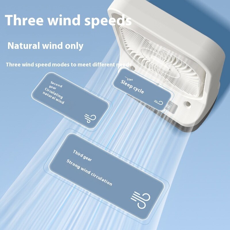 Stay Cool Anywhere with this USB Rechargeable Portable Cooling Fan