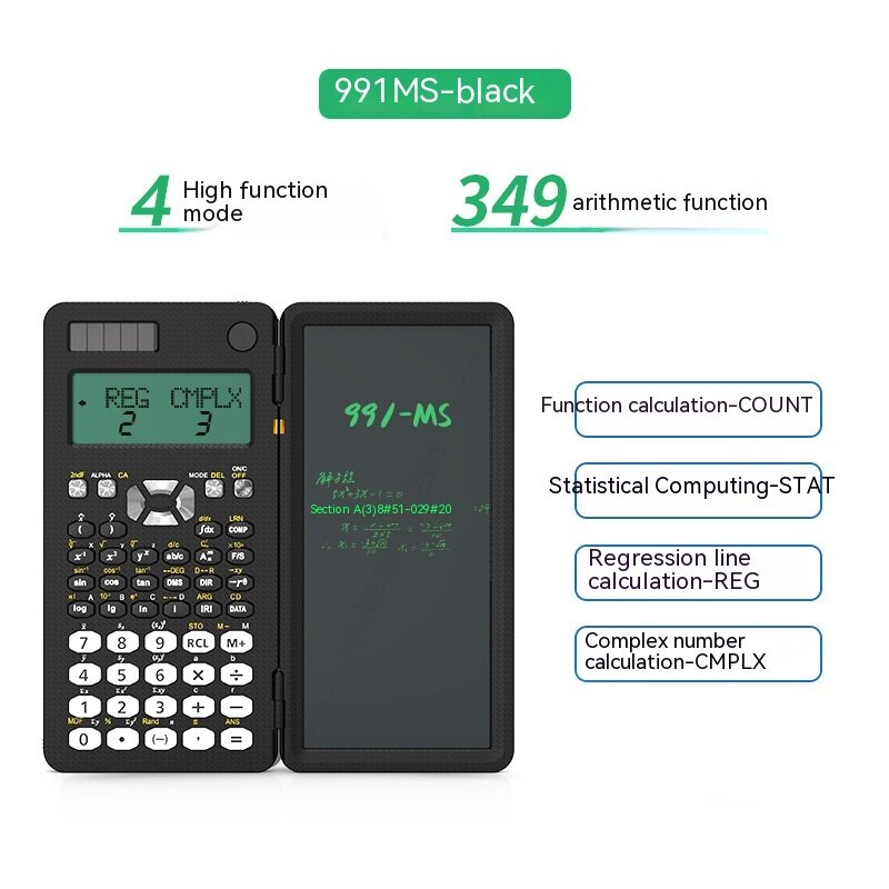 Stay organized, efficient, and stylish with this all-in-one math and note-taking tool - your productivity will thank you!