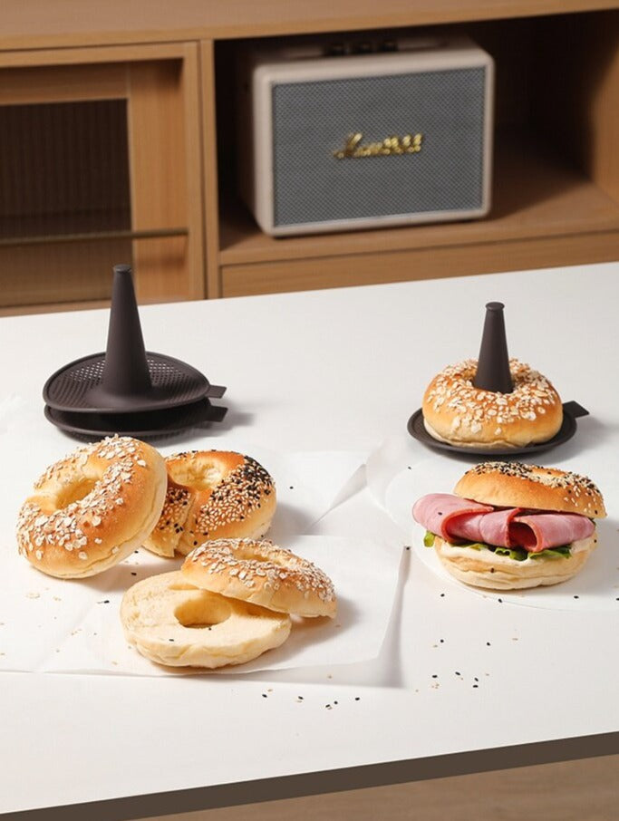 The conical shape and individual molds offer endless possibilities for creative baking, allowing you to experiment with various flavors and designs.These versatile silicone molds are suitable for a wide range of baked goods, including bagels,muffins, and more. With their non-stick surface, your baked treats will effortlessly slide out, leaving you with beautifully shaped creations that are sure to impress.