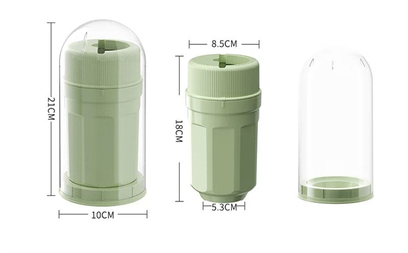 Twisting Ice Cup Dimensions