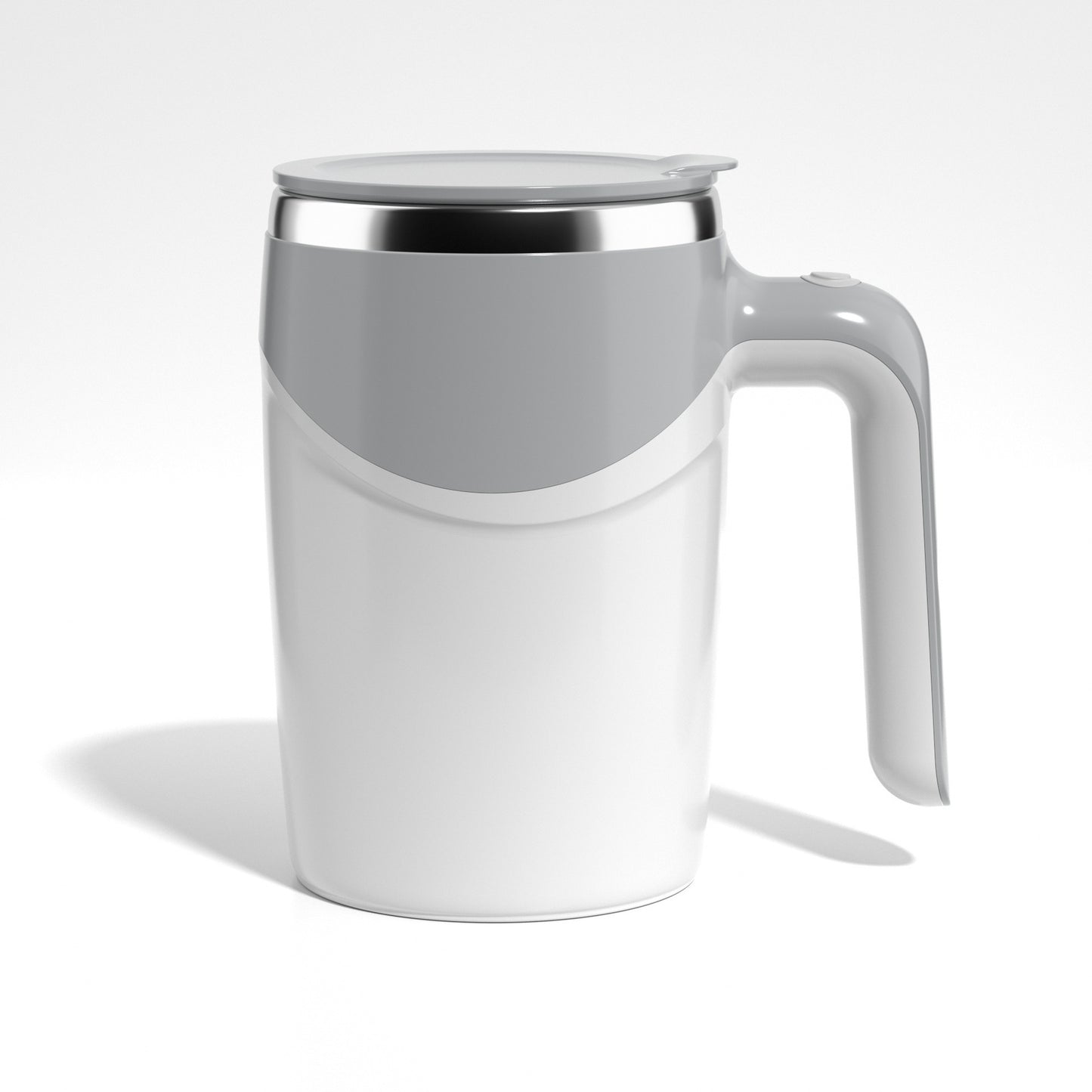 White Self Stirring Mug - USB Model