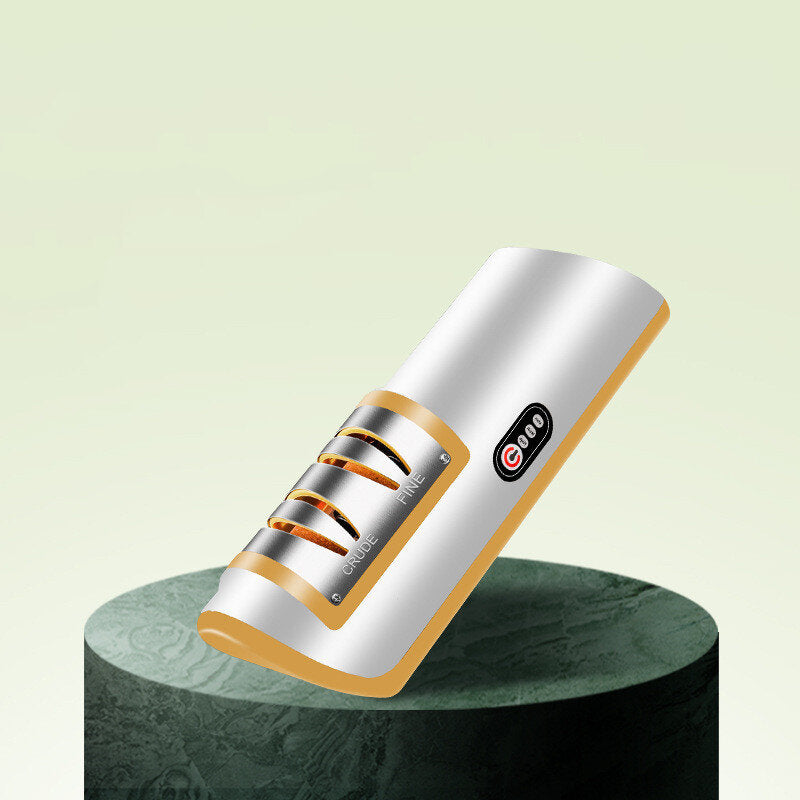 Yellow Electric Knife Sharpener