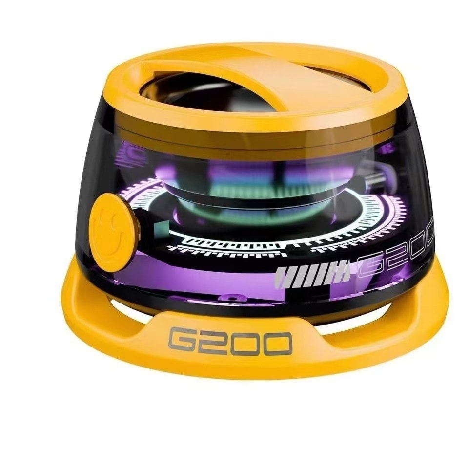 Yellow Magnetic Bluetooth Speaker