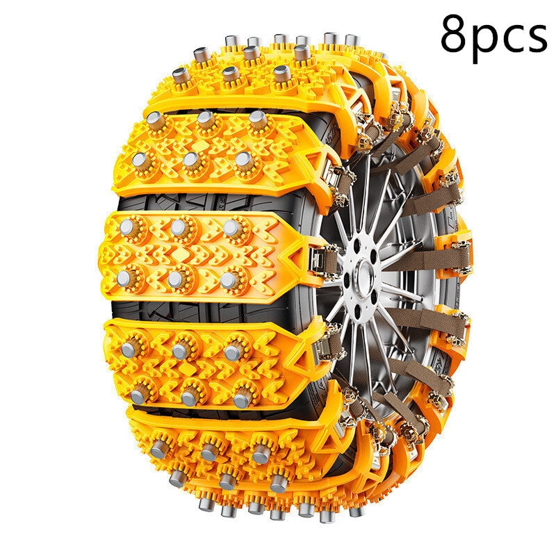 Yellow Snow Chains Eight Pieces