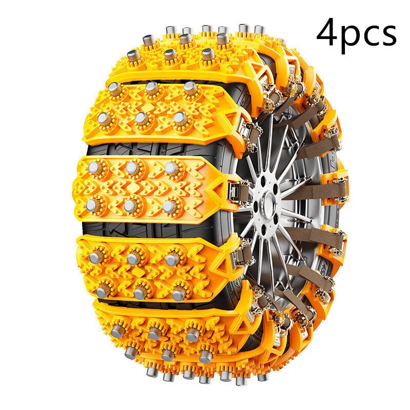 Yellow Snow Chains Four Pieces