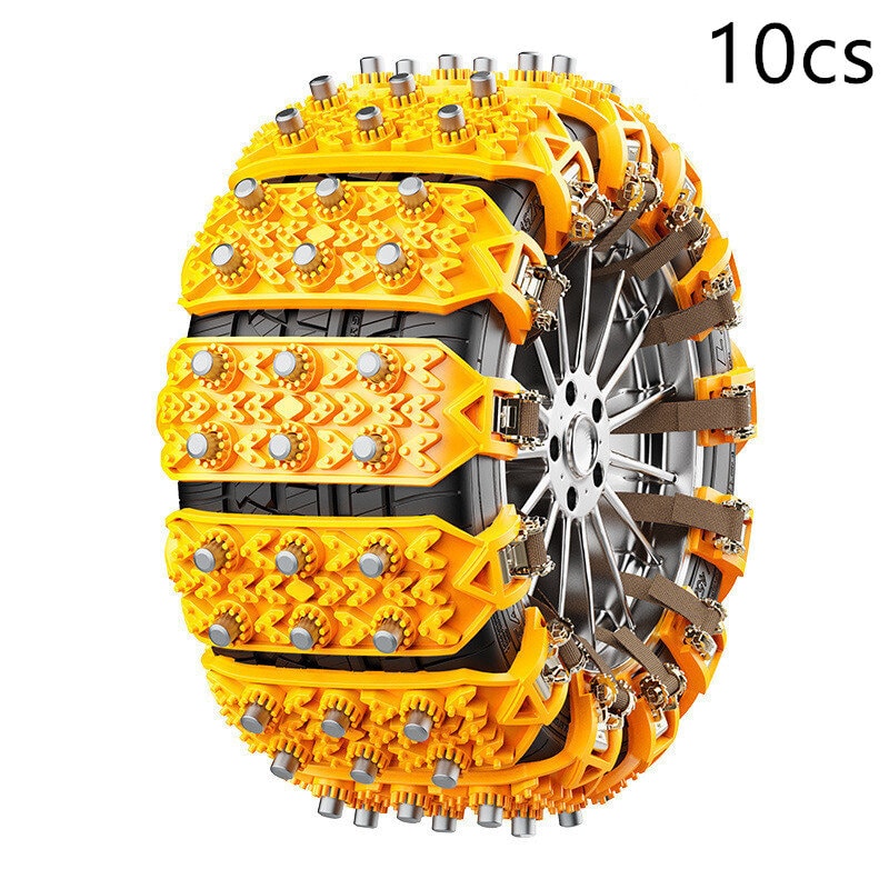 Yellow Snow Chains Ten Pieces