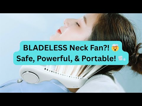 Portable Neck Fan YouTube Video