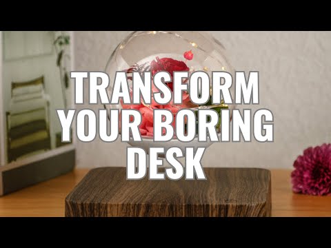 Home Desk Flower Ornament YouTube Video