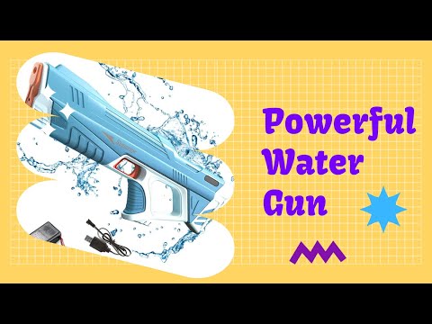 Electric Water Gun YouTube Video
