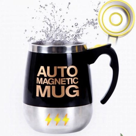 Stainless Steel Cup - On the go Mug - Black Color