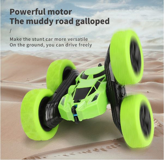 Double-Sided Remote Control Stunt Car