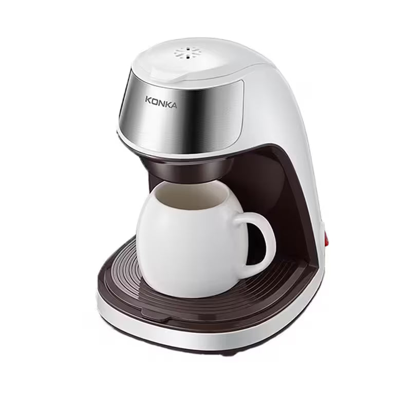 KONKA Mini Drip Coffee Maker Compact Home Coffee Machine