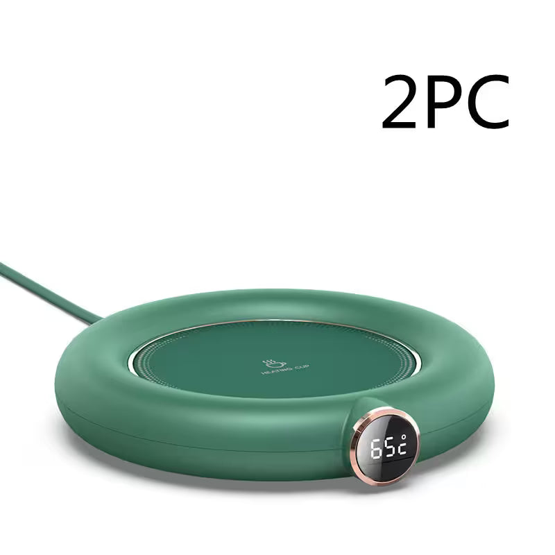 Green electronic device with digital display on a white background, labeled '2PC'.
