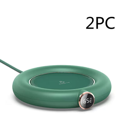 Green electronic device with digital display on a white background, labeled '2PC'.