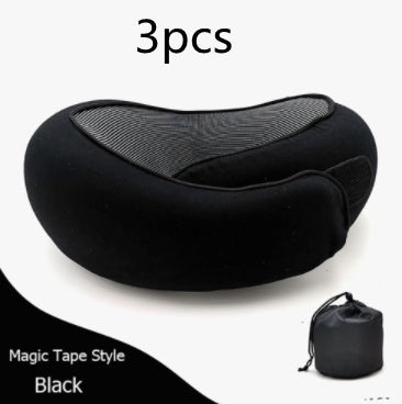 3Pcs Deep Black Velcro