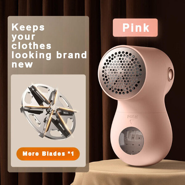 Pink Electric Lint Remover