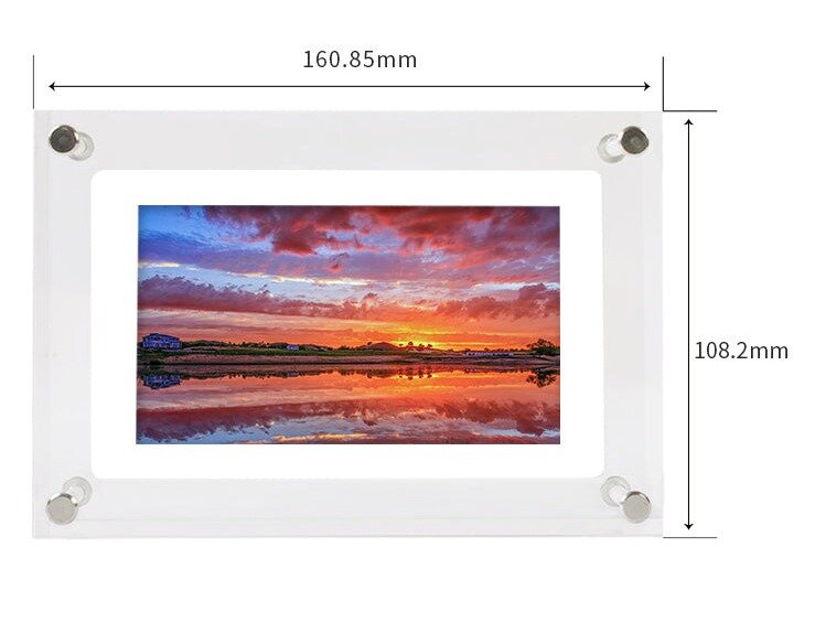 The digital picture frame available with different inches 5, 7 and 10