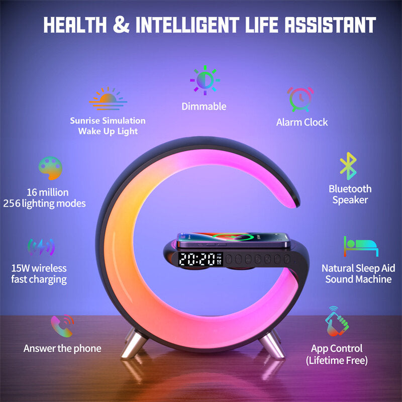 Intelligent Multifunctional Charger - Health & Intelligent Life Assistant - 9 In 1 - Several Colors Available