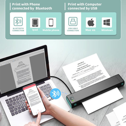 Your Printer can easily connected to smartphone & PC