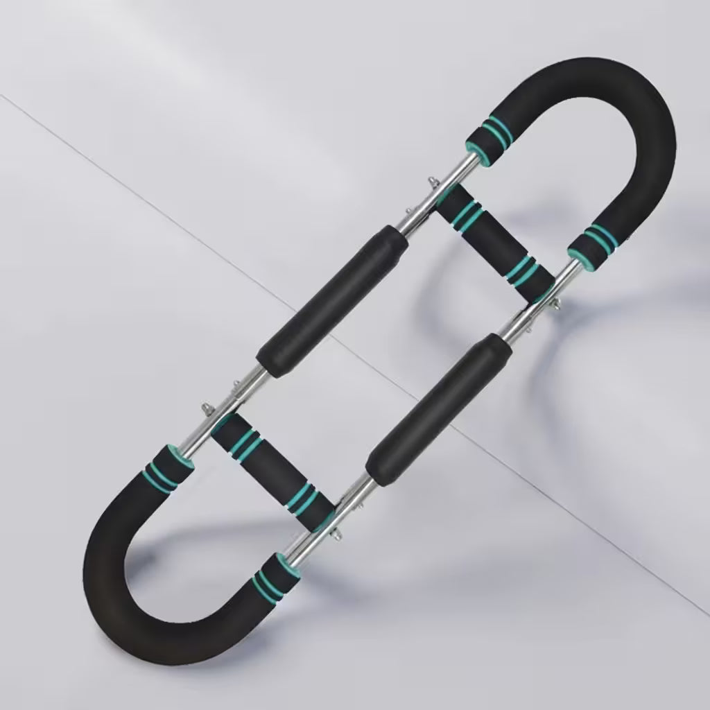 Adjustable U-Shape Twister Arm Trainer – Steel Spring Chest Expander for Biceps, Triceps, Back & Chest