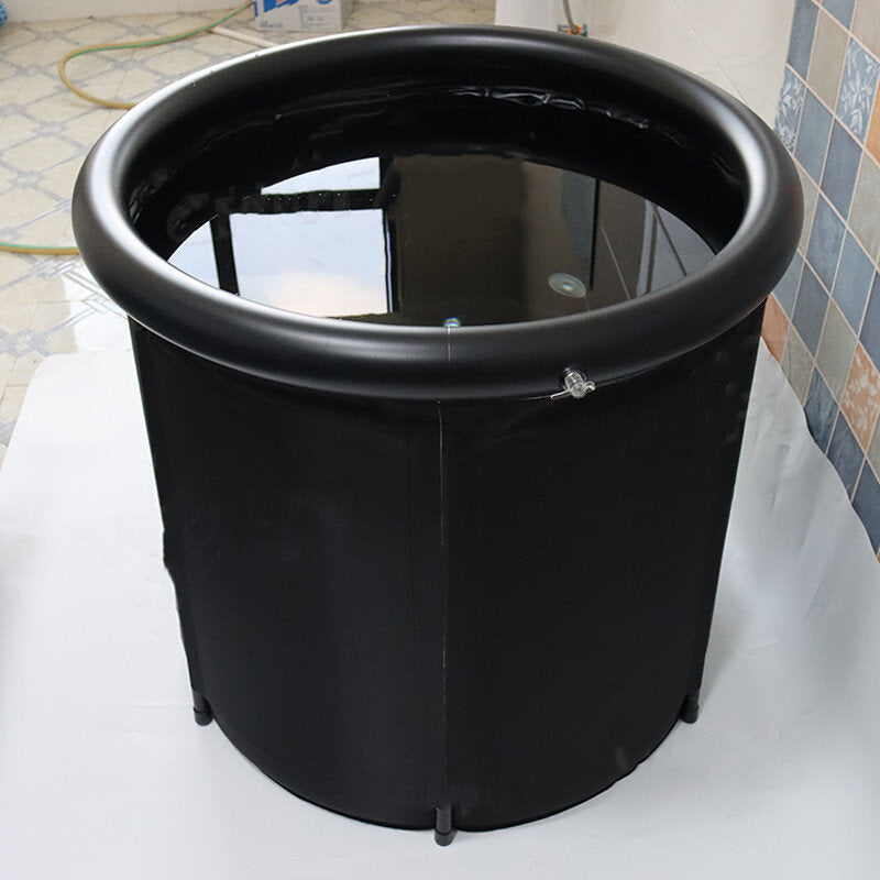 All Black Color - Ice Bath Tub