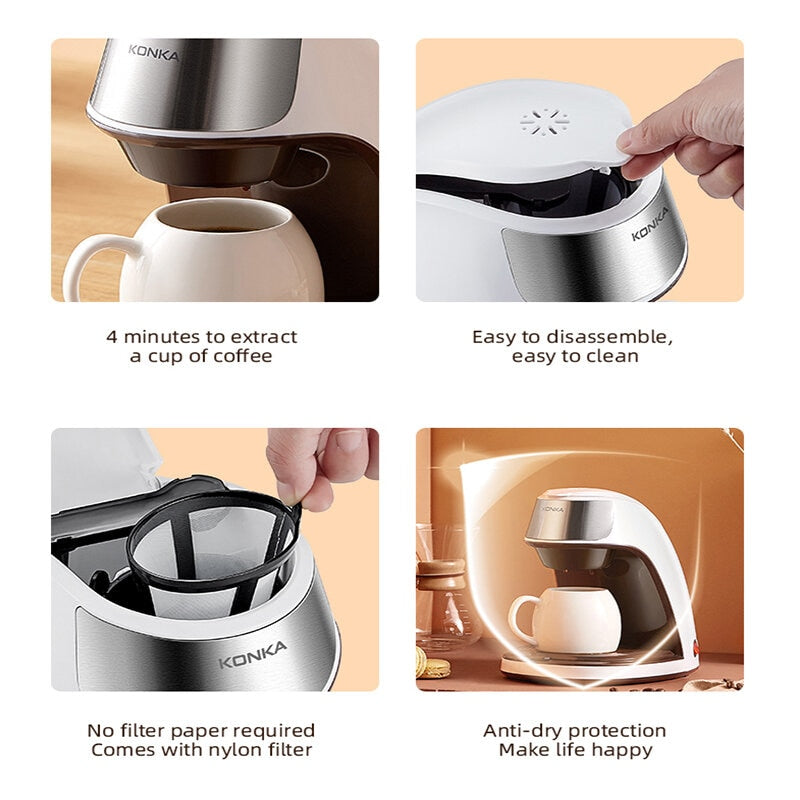 American Coffee Mini Machine - KONKA Brand